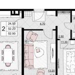 Продаем 1-комнатную квартиру от застройщика, 41.02 м², Анапа, Корпус                                                     3.4