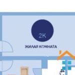 Продаются 2-комнатные апартаменты от застройщика, 59 м², Анапа, проезд Сосновый, Литер                                                     1